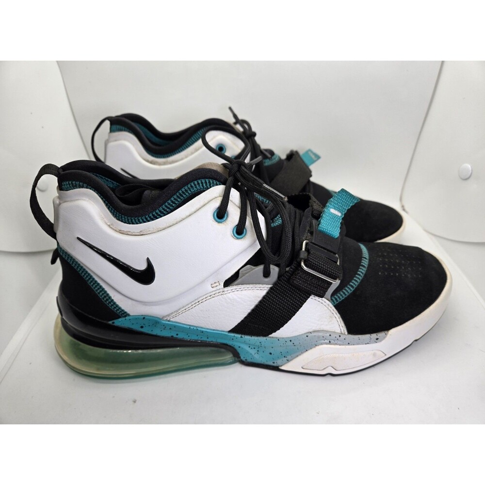 Nike Air Force 270 Command Force Shoes Mens 11.5 Black Running Athletic Sneakers